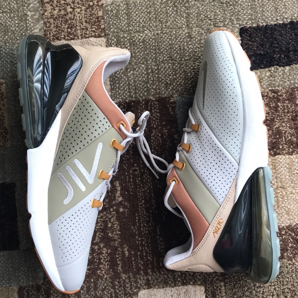 Nike air max 270 leather sneakers